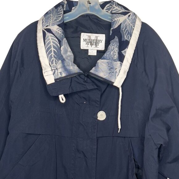 Mulberry Street Navy Coat - Picture 2 of 6